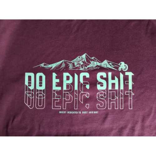 Тениска INVERT PEAKS Eggplant